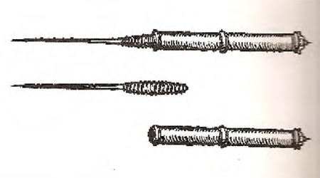 Figura 11. Instrumentos árabes para operar cataratas.