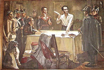 11) Decreto de guerra a muerte. Trujillo , 1813.