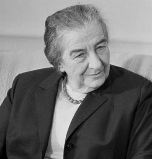 Golda Meir ( Kiev 1898 - Jerusalem 1978)
