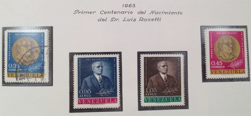 Fig 3 1963 Centenario de nacimiento de Razetti