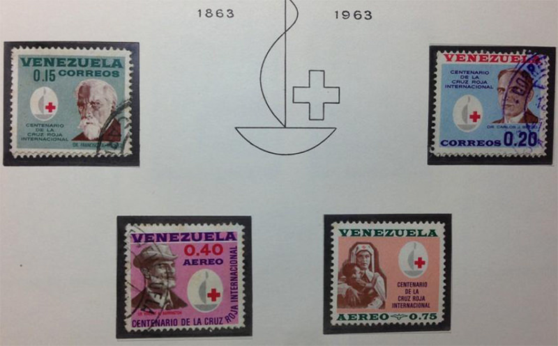 Fig 4 1963 Centenario de la Cruz Roja Internacional
