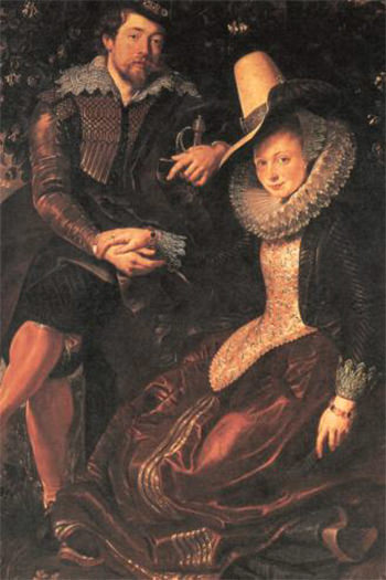 Fig 7. Matrimonio de Pedro Pablo Rubens e Isabella Brandt.