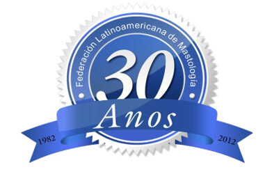 Figura 1. Logo de la Federación Latinoamericana de Mastología.