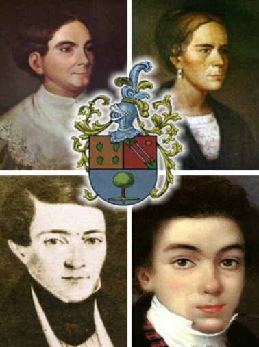 Figura 2. Los hermanos Bolívar