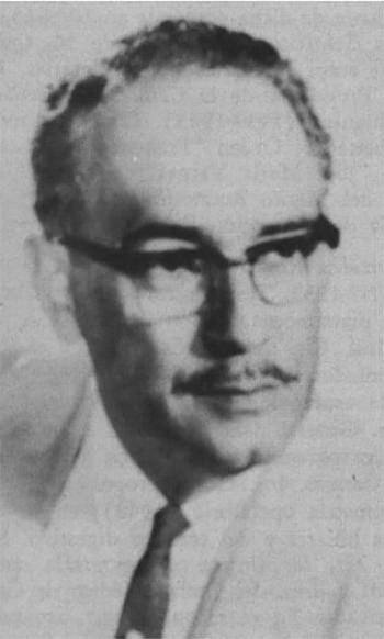Fig 11: Baquero González, hacia la época de inauguración del Hospital