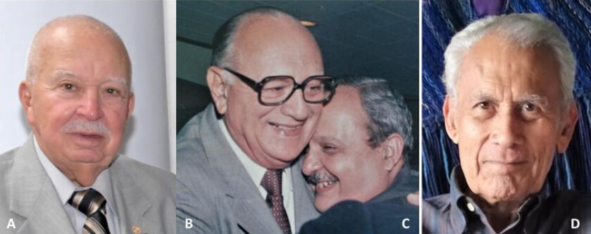 Figure 9. A) Carlos Hernández. B) Francisco Montbrun. C) Miguel Zerpa. D) Ildemaro Torres