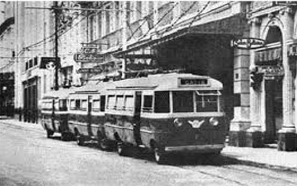 Figura 6. Tranvía de Caracas, 1939.