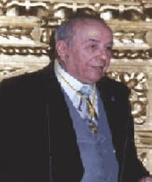 Figura 5. Dr. Ravelo Celis como Académico