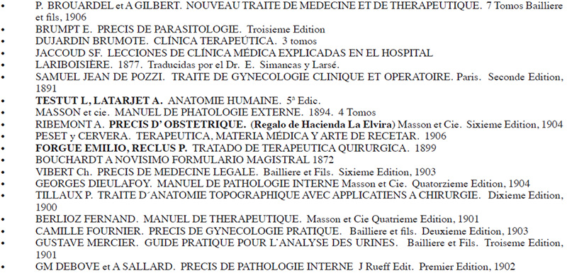 Cuadro 3. ALGUNOS LIBROS DEL Dr. BENITO GUTIÉRREZ LÓPEZ