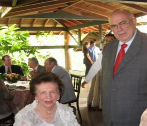 Dra. Nora Bustamante y Dr. Francisco Plaza Rivas