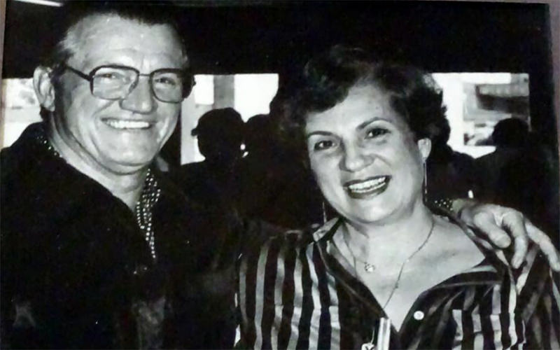 Fig 2. Rodolfo Selle Knauf y Milena Sardi de Selle