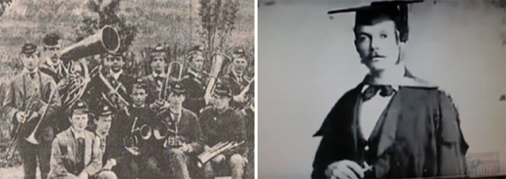 Conan Doyle en su época universitaria