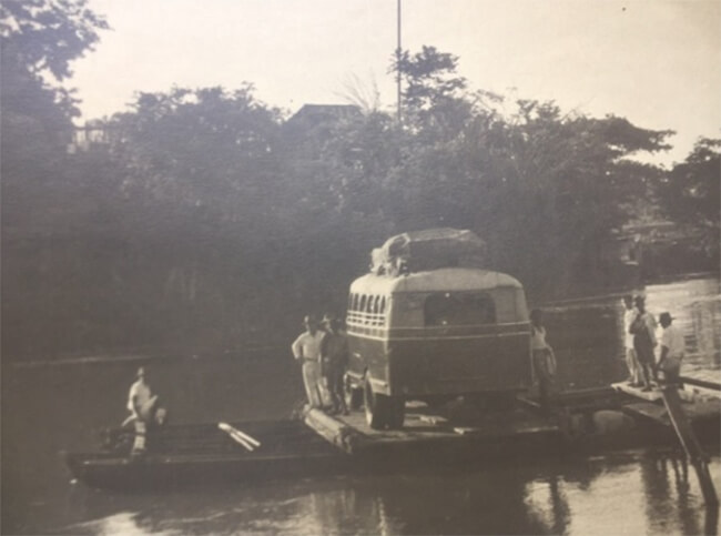 Figura 16. A orillas del Meta y Orinoco en chalana
