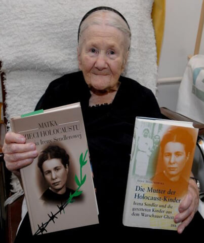 Figura 4. Irena Sendler en la época de su reconocimiento internacional. (Ref. 1).