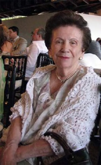 Figura 1. Dra. Nora Bustamante Luciani. Miembro Emérito de la SVHM.